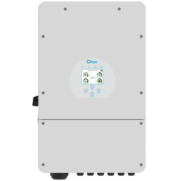 Гібридний інвертор Deye SUN-10K-SG02LP1-EU-AM3 (10 kW, 1 фаза, 2 MPPT, LV) sun_10k фото